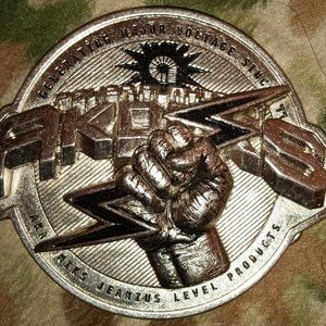 Vintage Adademiks Jeanius Level Products AKDMKS 3D Style Metal Large Belt Buckle